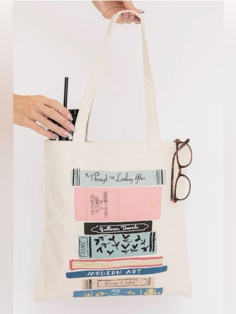 Kate Spade Stack of Classics Canvas Tote NEW with tag